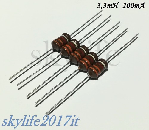 Induttanza assiale 3 3mh - 5, pz